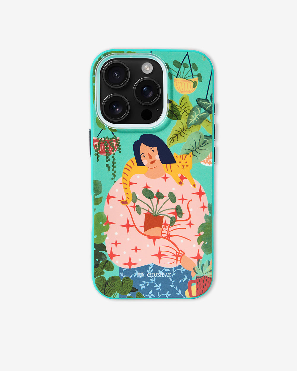 Phone Case Cover for iPhone 16 Pro -Miss Cat's Whiskers