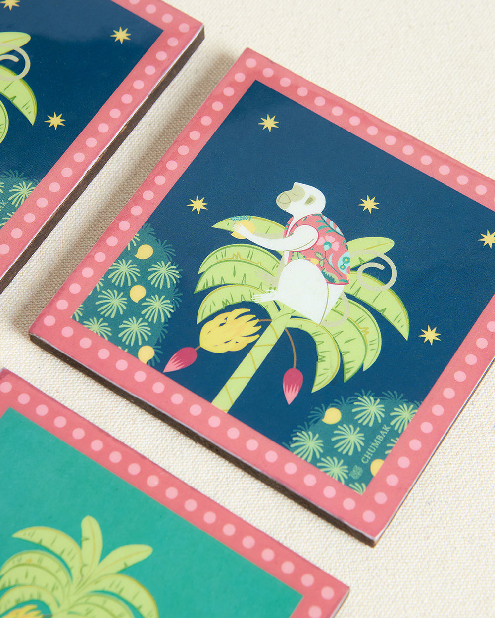 Chandni Coasters, Set of 6