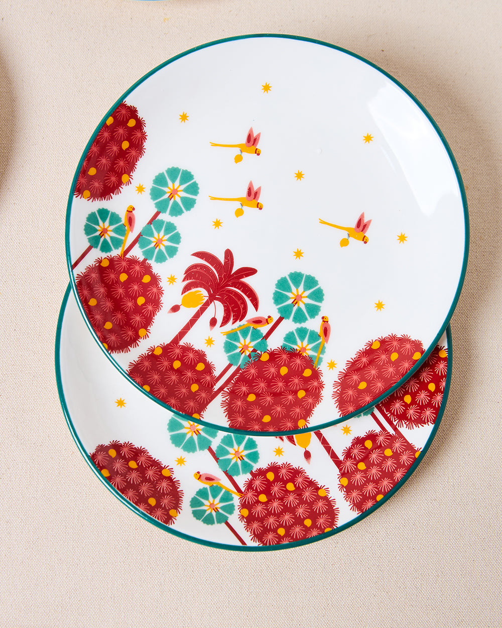 Saanjh Snack Plates Gift Set of 4