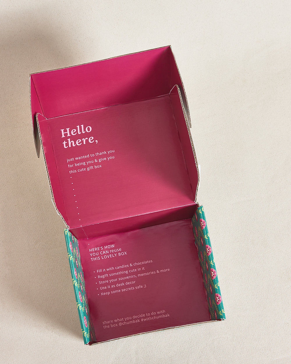 Jhilmil Gift Box - Squarish