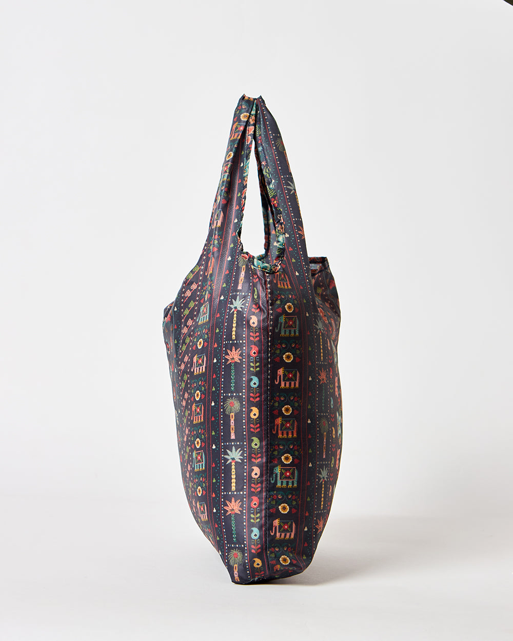 Teal By Chumbak Tusker Shopping Bag