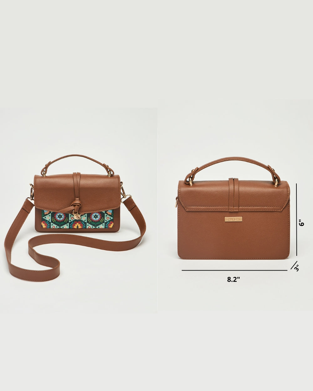The London Satchel -  Floral | Digital Nomad