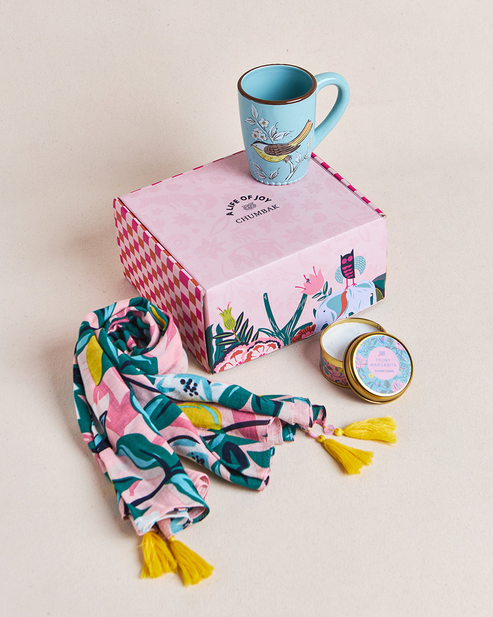 Warm Hugs Trio Gift Set - Set of 3 (Flora bird)