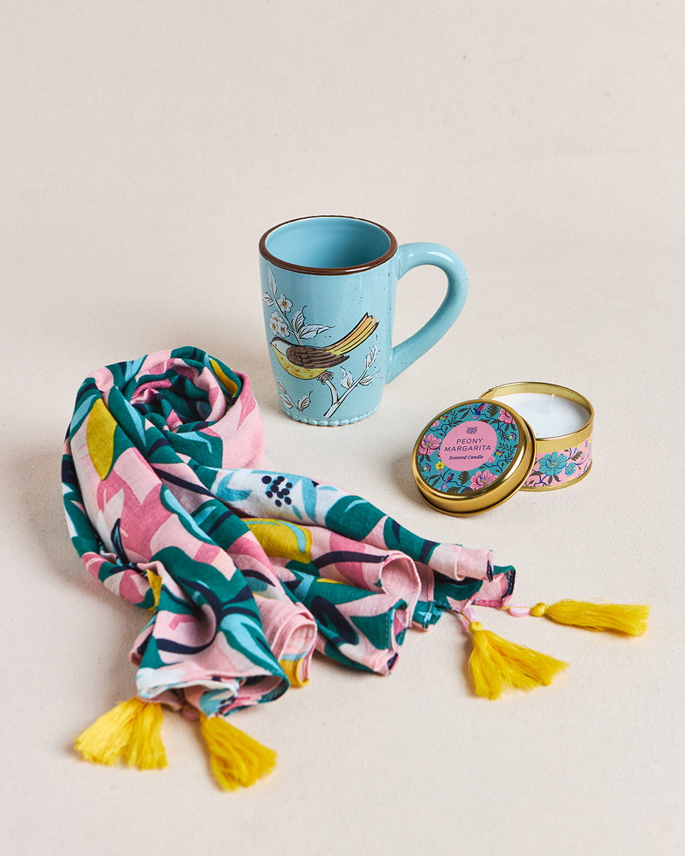 Warm Hugs Trio Gift Set - Set of 3 (Flora bird)