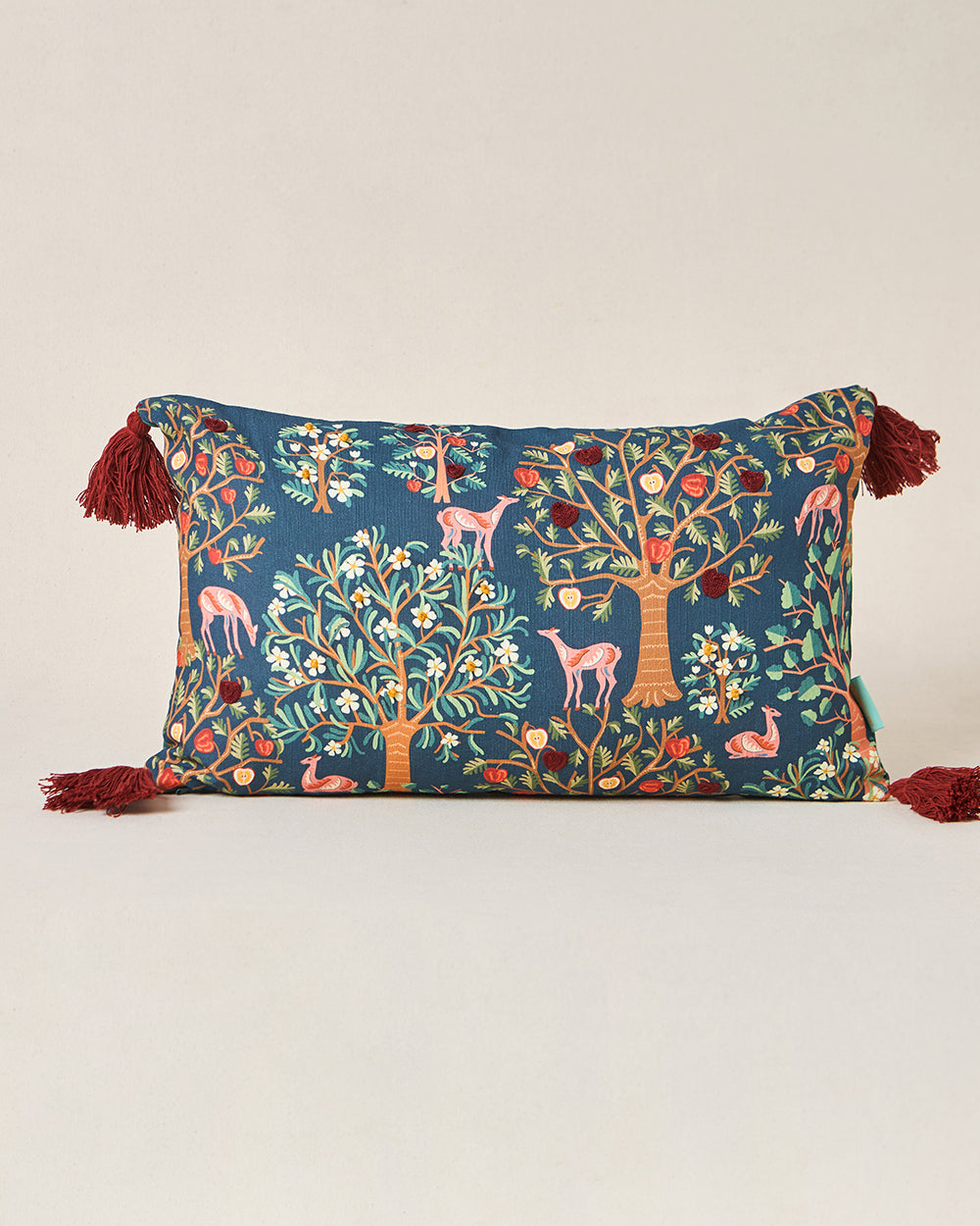 Chinar Cushion Cover, 12"x20" | Kashmir Trails