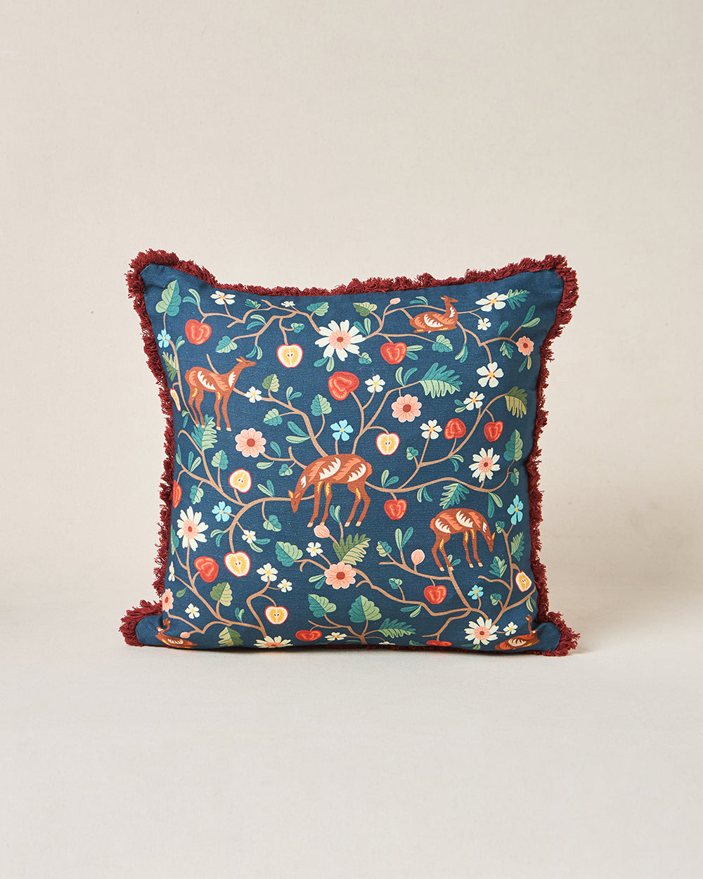 Apple Orchards Cushion Cover, 16" | Kashmir Trails