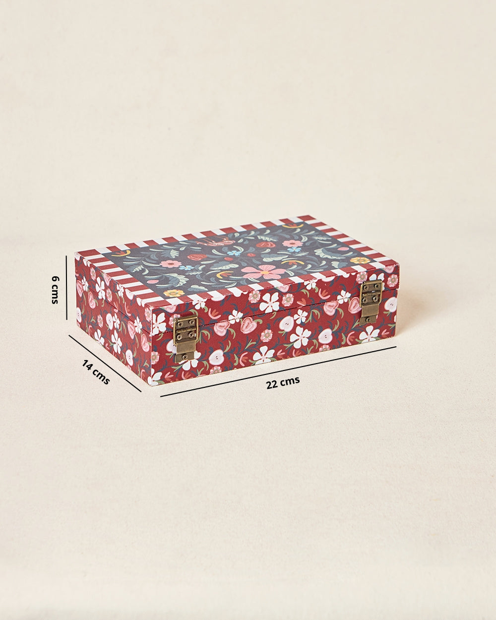 Apple Orchards Storage Box, 5.5 x 8.6"   | Kashmir Trails