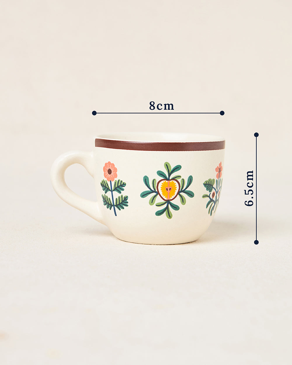 Tiara Tea Cup, 180 ml | Kashmir Trails