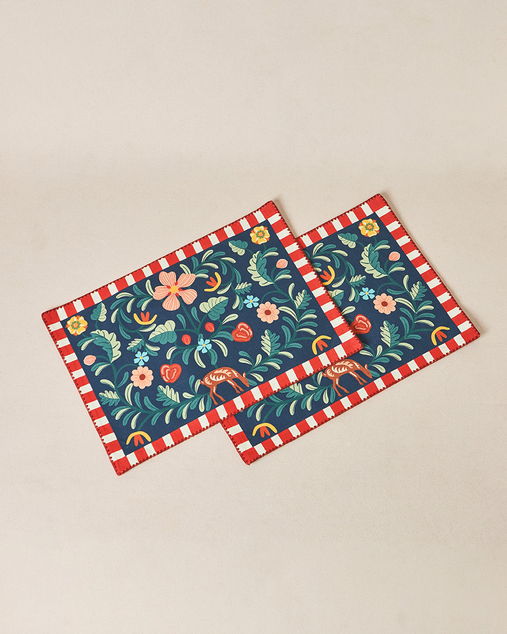 Apple Orchards Placemats - Set of 2, 13"x19" | Kashmir Trails