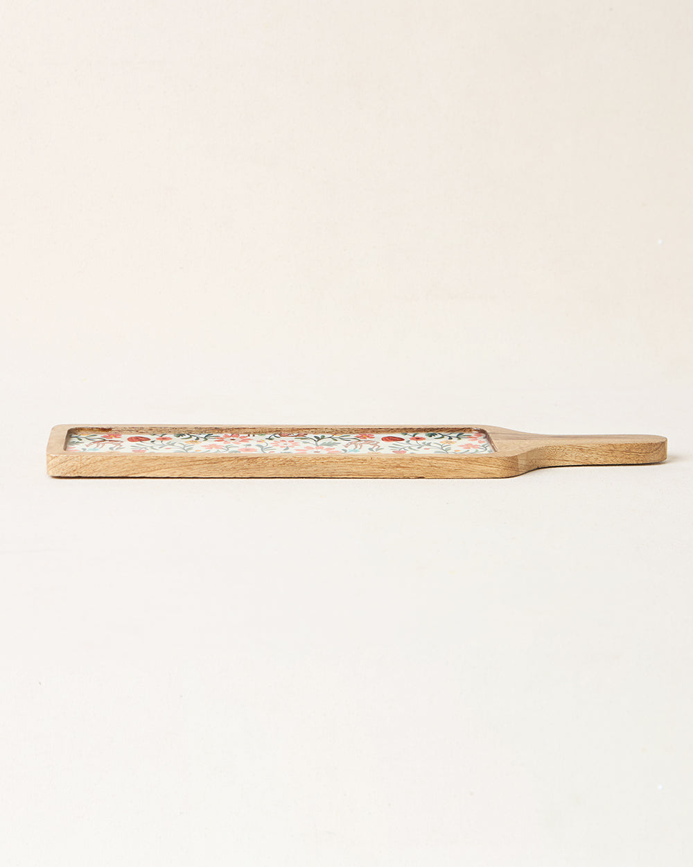 Hangul Wooden Snack Platter, 17"x4" | Kashmir Trails