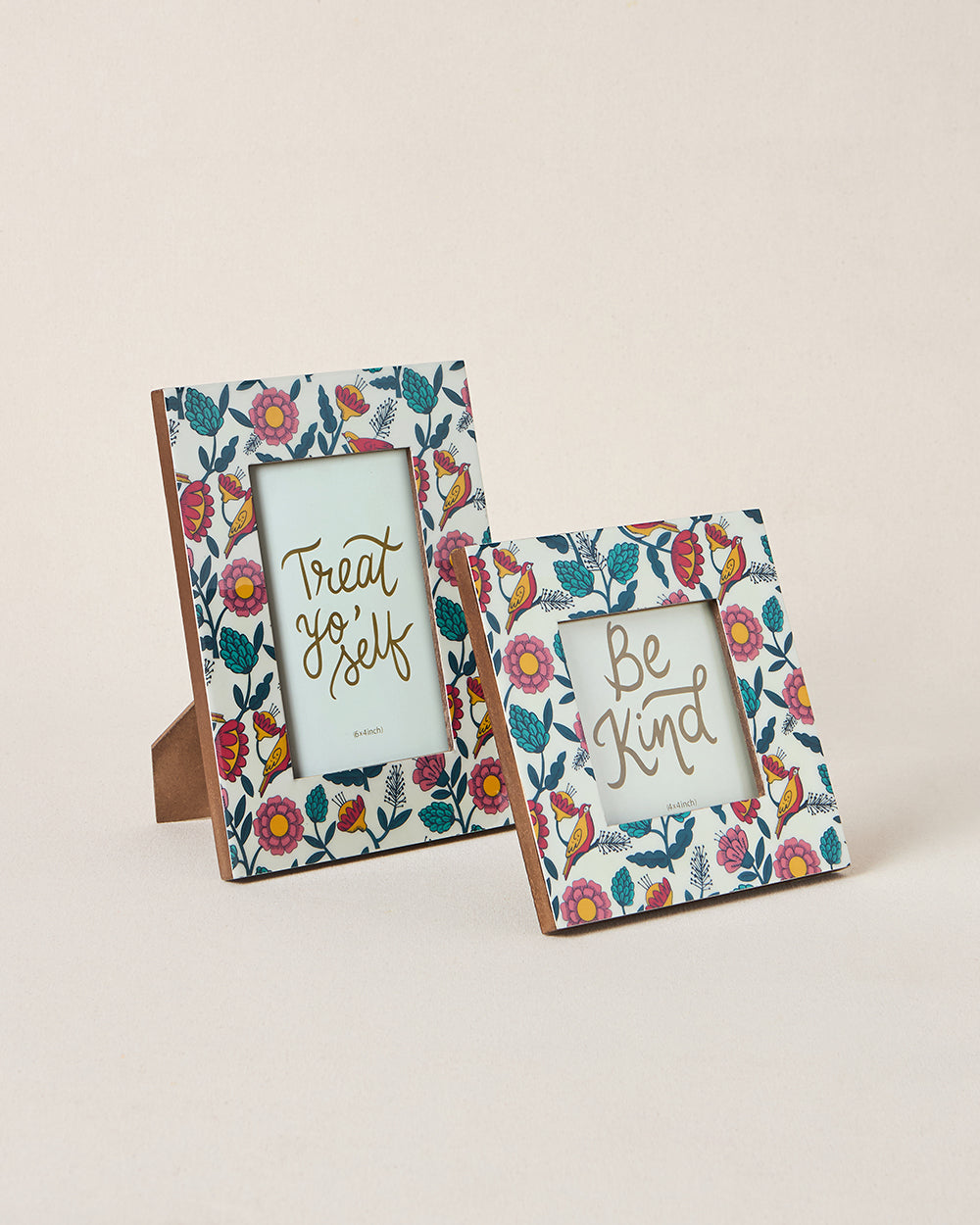 Country Wooden Photo Frame - Set of 2