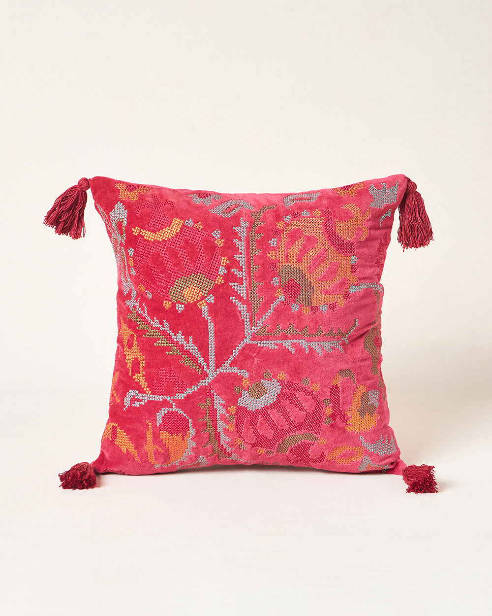 Phool Cushion Cover, 16" | Palace Memoirs