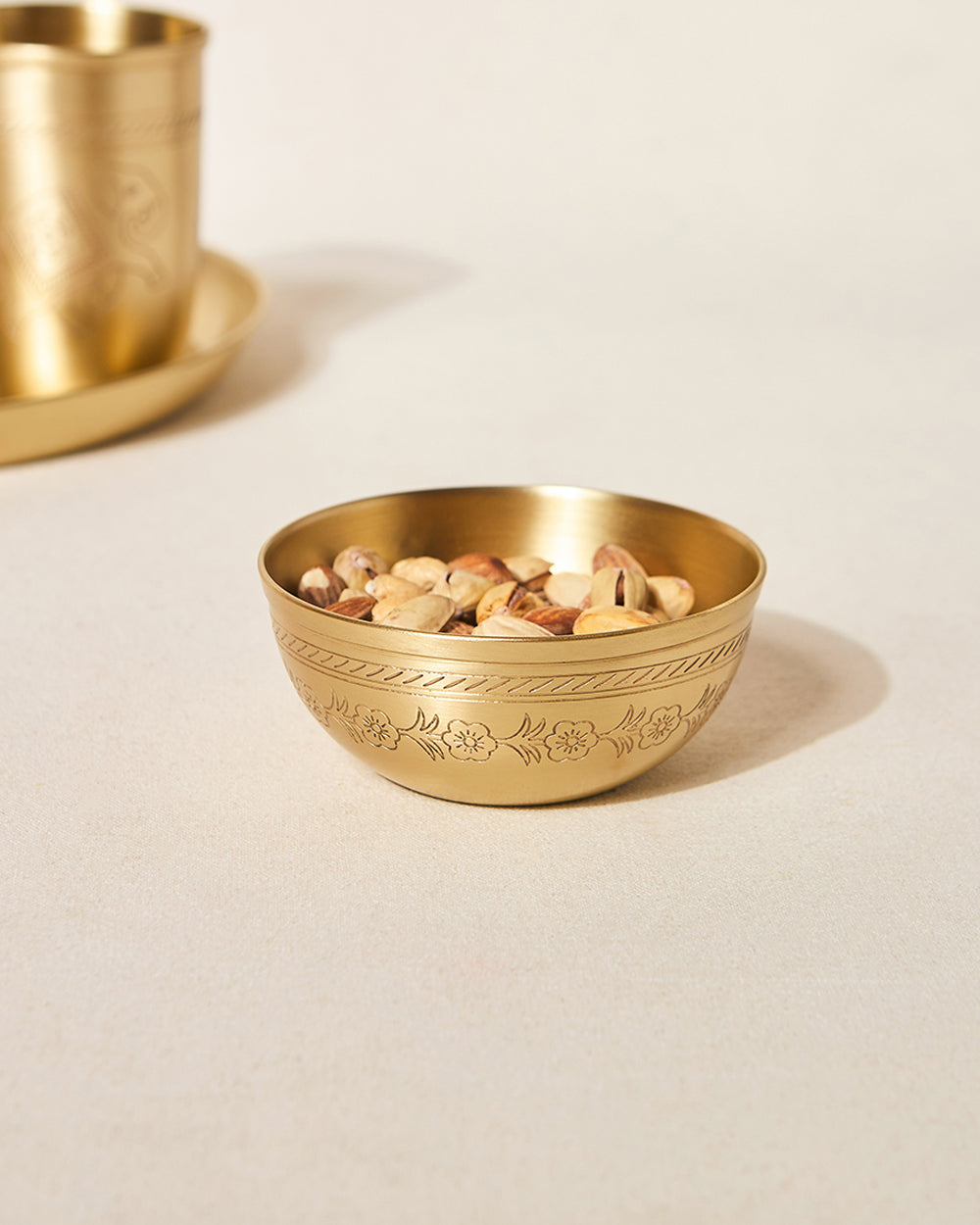 Rani Bagh Brass Bowl,  250ml | Palace Memoirs