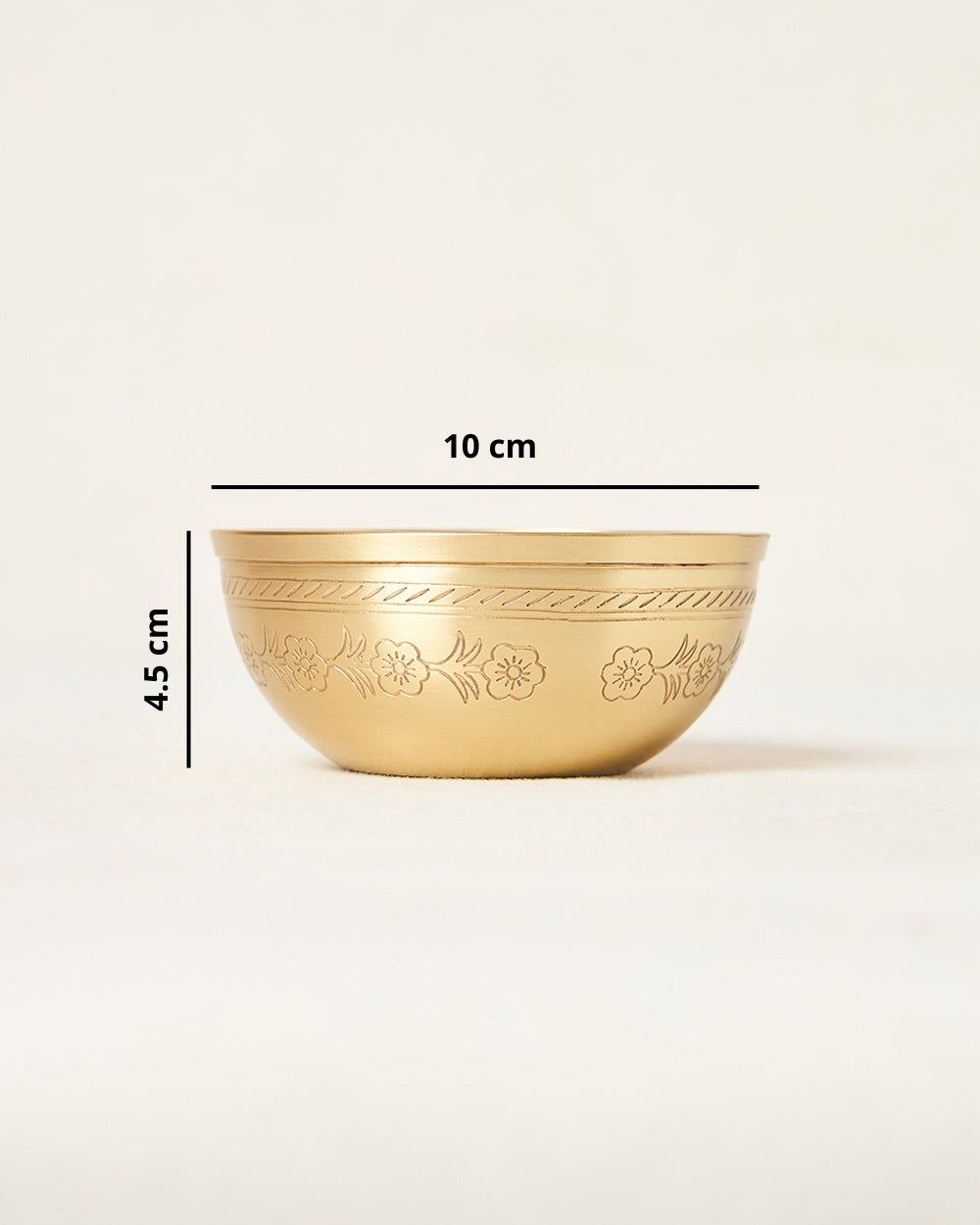 Rani Bagh Brass Bowl,  250ml | Palace Memoirs