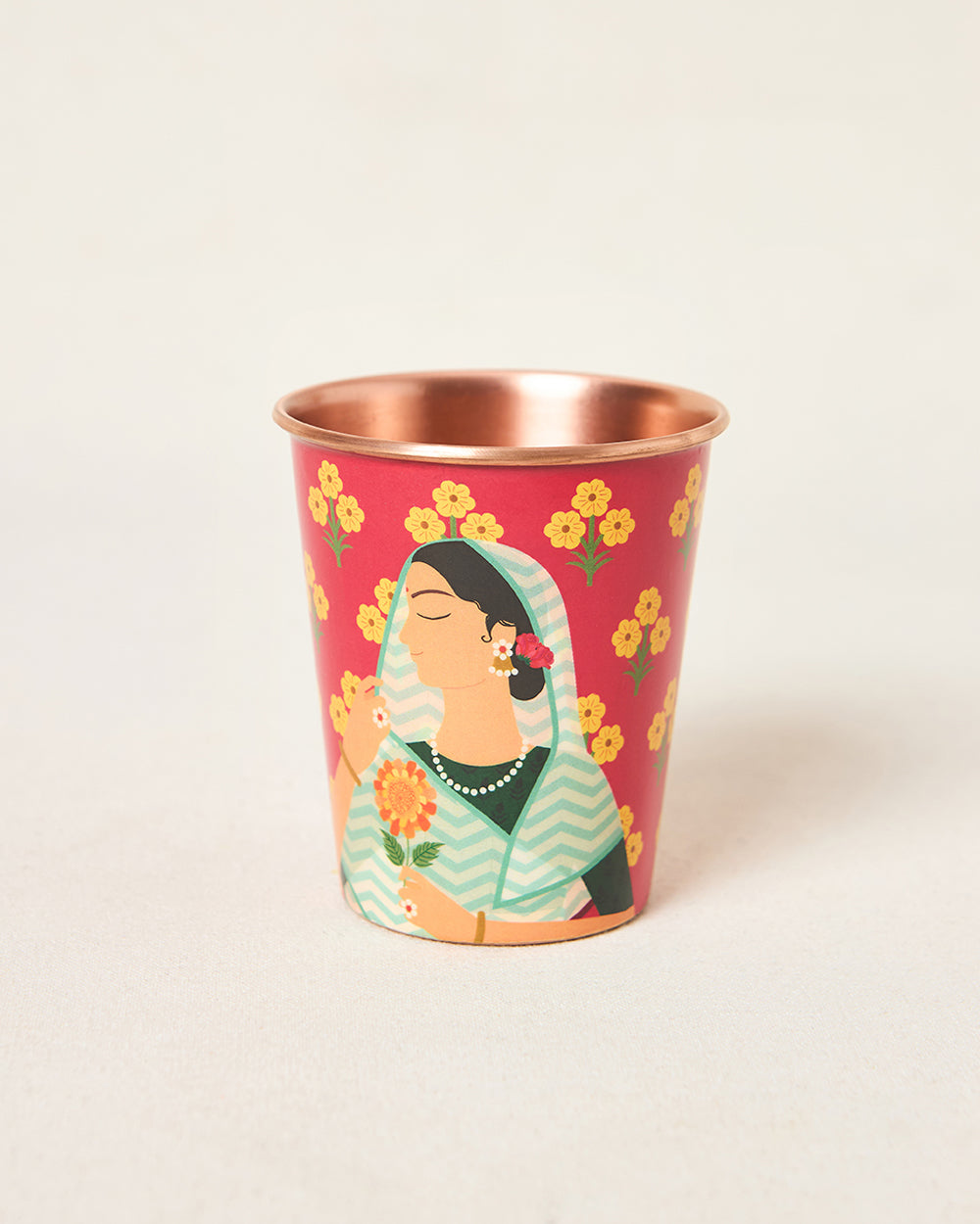 Rani Copper Tumbler, 250 ml | Palace Memoirs