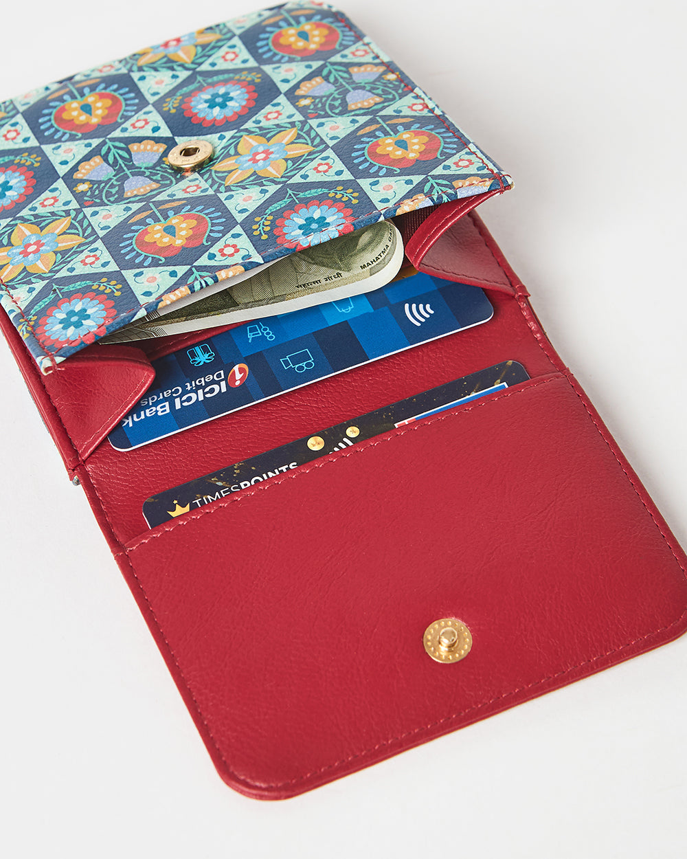 The Kyoto Wallet - Mini | Country Floral