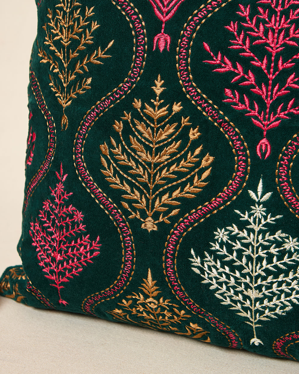 Jaal Cushion Cover, 16" | Palace Memoirs