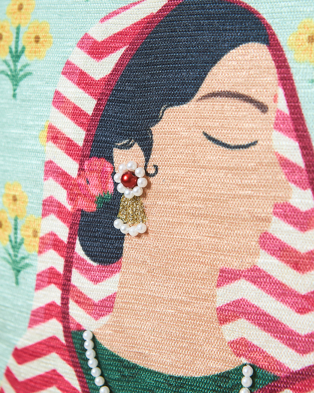 Rani Cushion Cover, 16" | Palace Memoirs