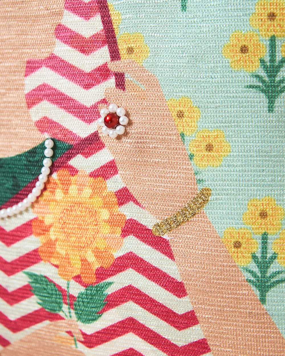 Rani Cushion Cover, 16" | Palace Memoirs