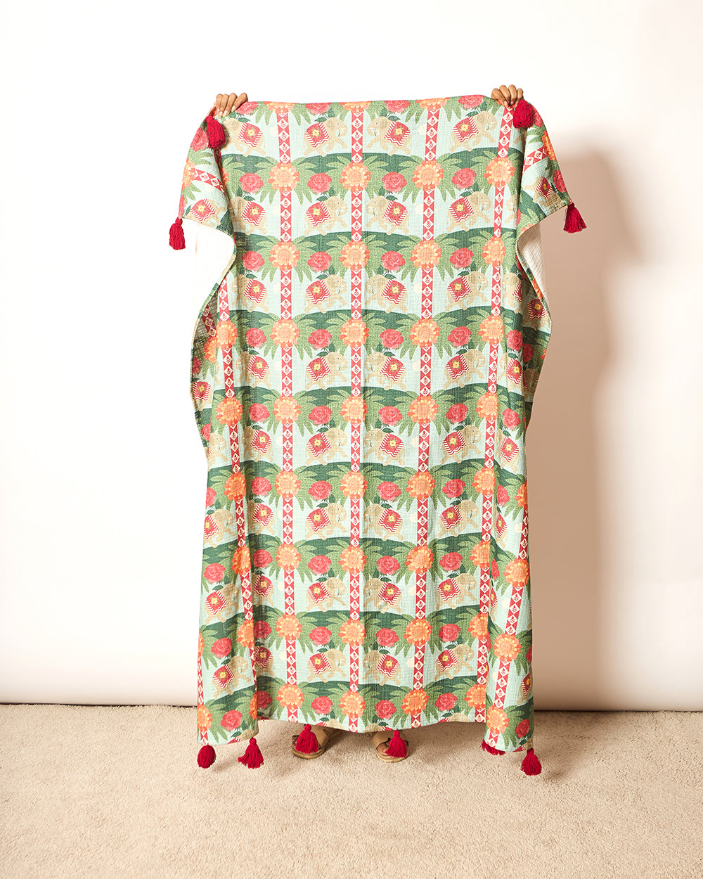 Rani Bagh Throw, 50"x60" | Palace Memoirs