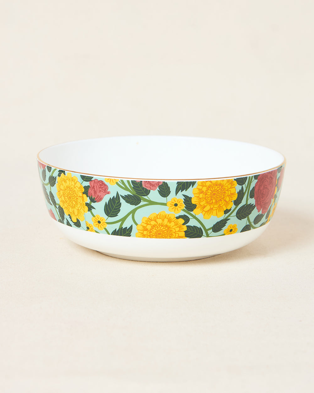 Rani Bagh Serving Bowl, 8" Dia | Palace Memoirs