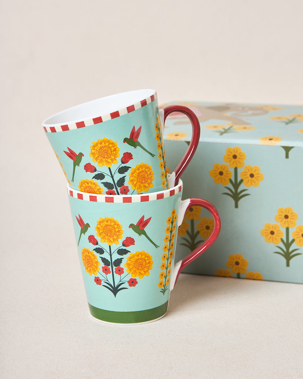 Rani Bagh Tea Trio Gift Set - Set of 3 | Palace Memoirs