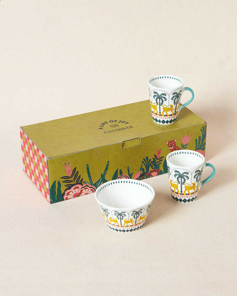 Jungle Soirée Tea-Trio Gift Set of 3 | Lost in Paradise
