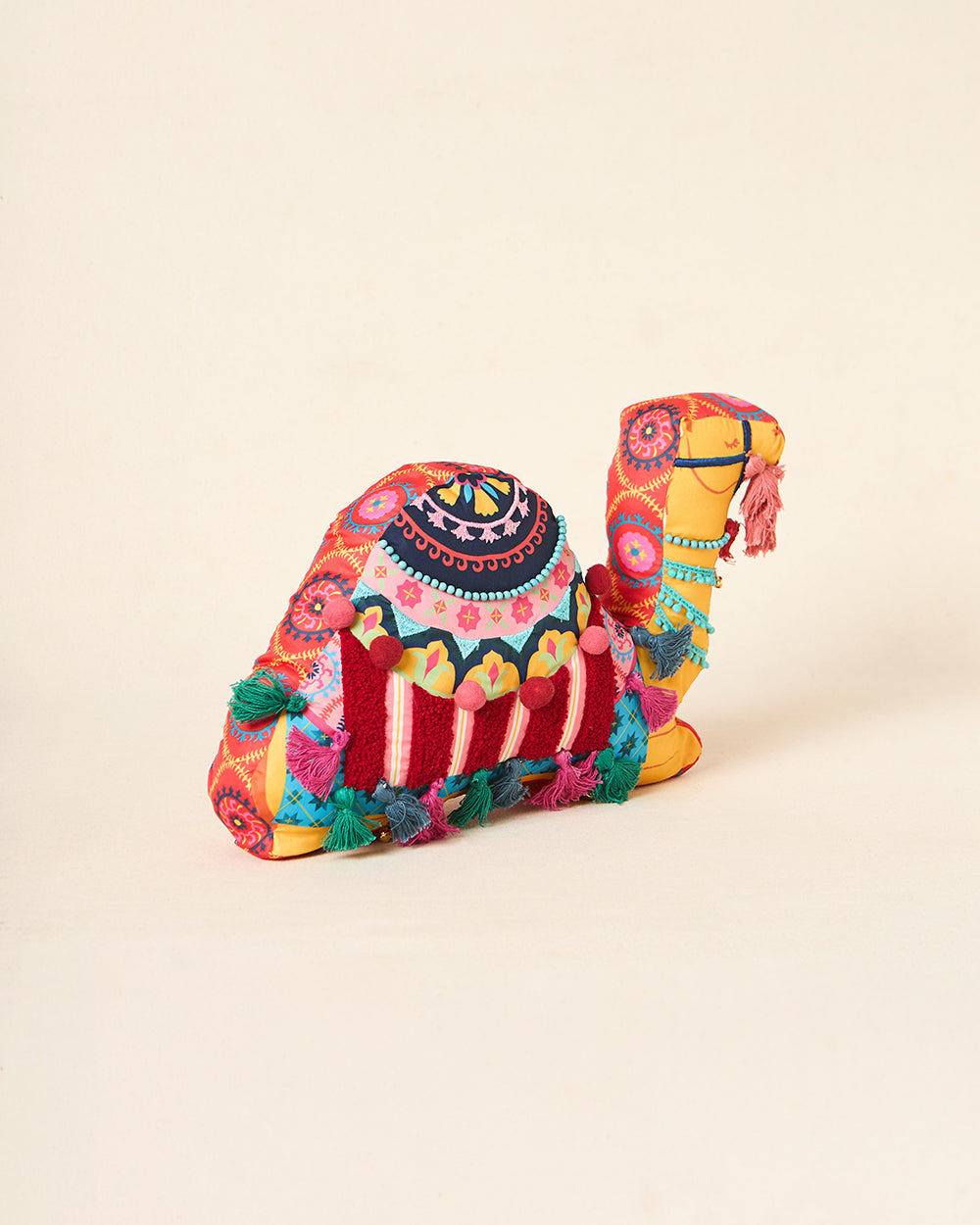 Royal Ride Camel Shape Cushion 12"x9" | Palace Memoirs