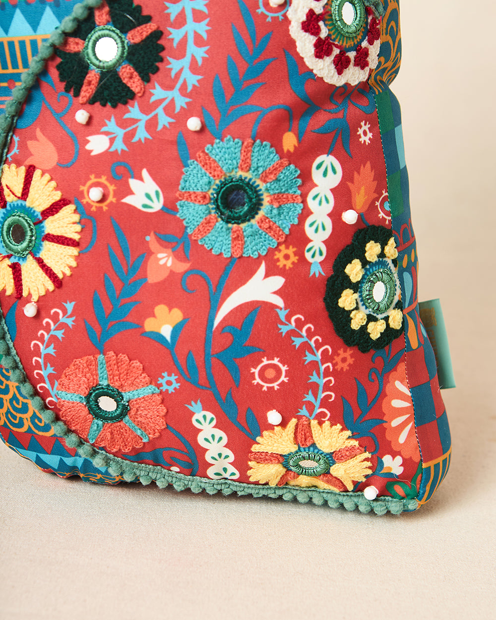 Royal Hoot Owl Shape Cushion 13"x8" | Palace Memoirs
