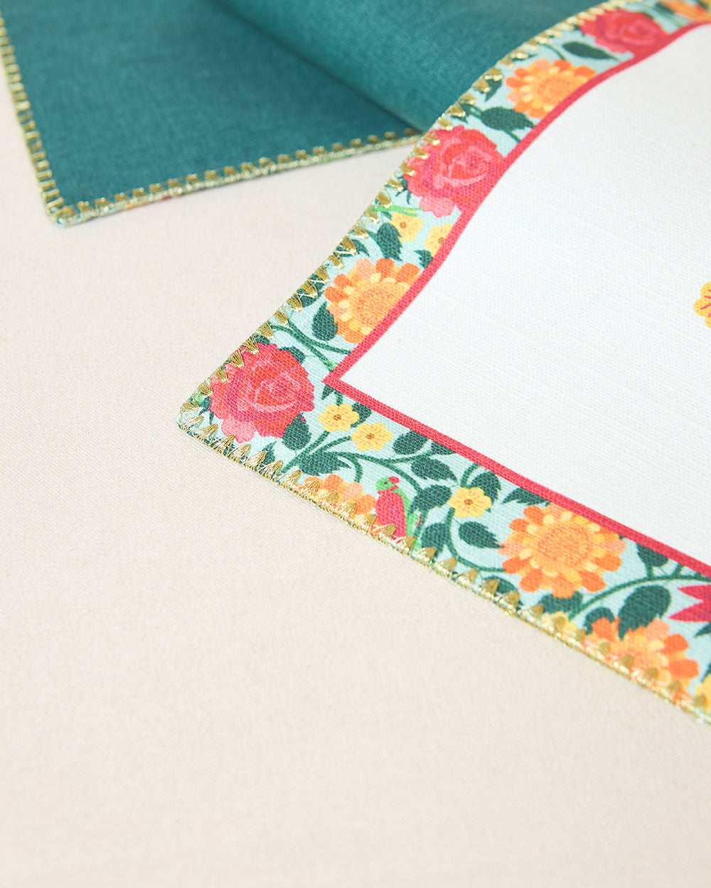 Royal Tusker Table Runner, 13"x72" | Palace Memoirs