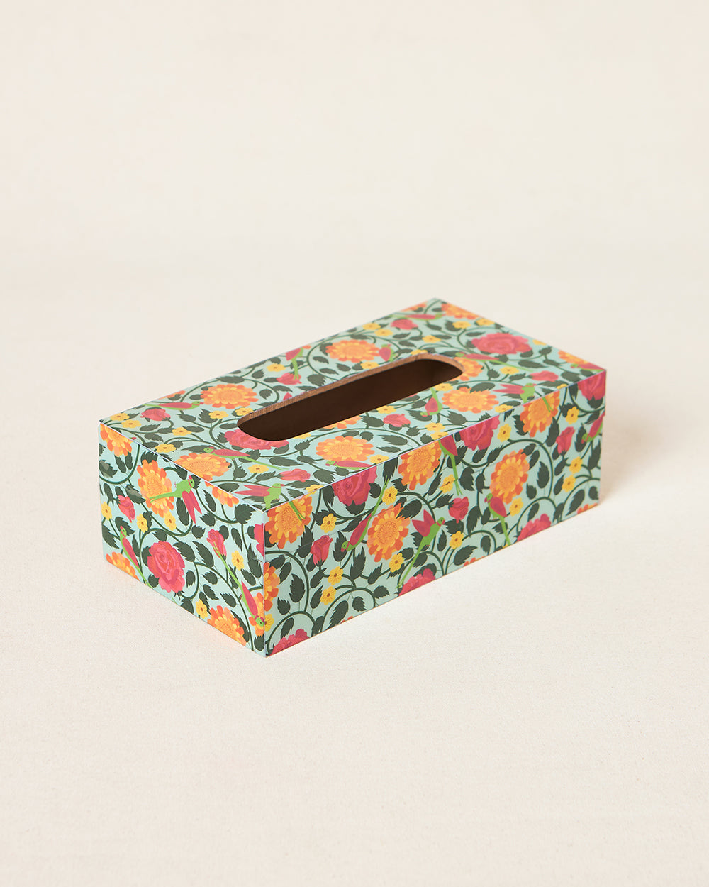 Rani Bagh Tissue Box, 9"x5" | Palace Memoirs