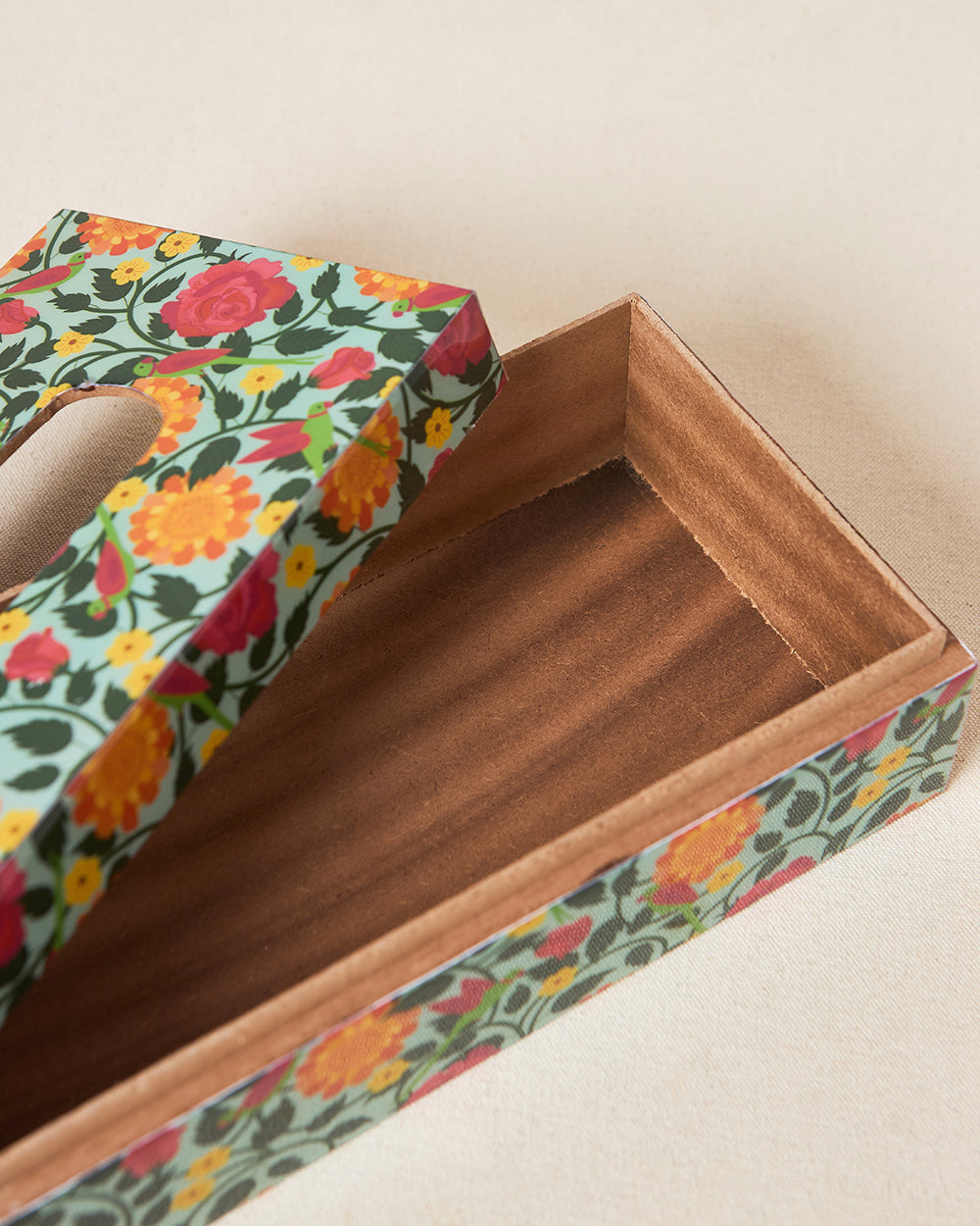 Rani Bagh Tissue Box, 9"x5" | Palace Memoirs