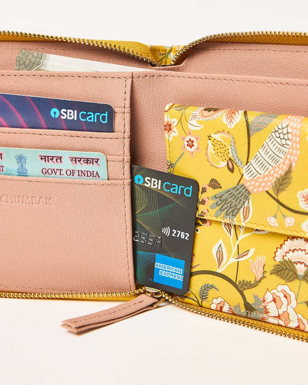 The Jaipur Wallet - Mini | Dragonfruit