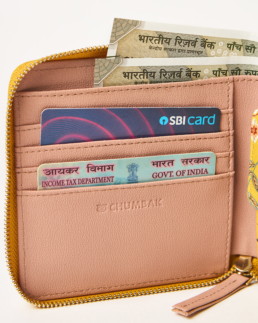 The Jaipur Wallet - Mini | Dragonfruit