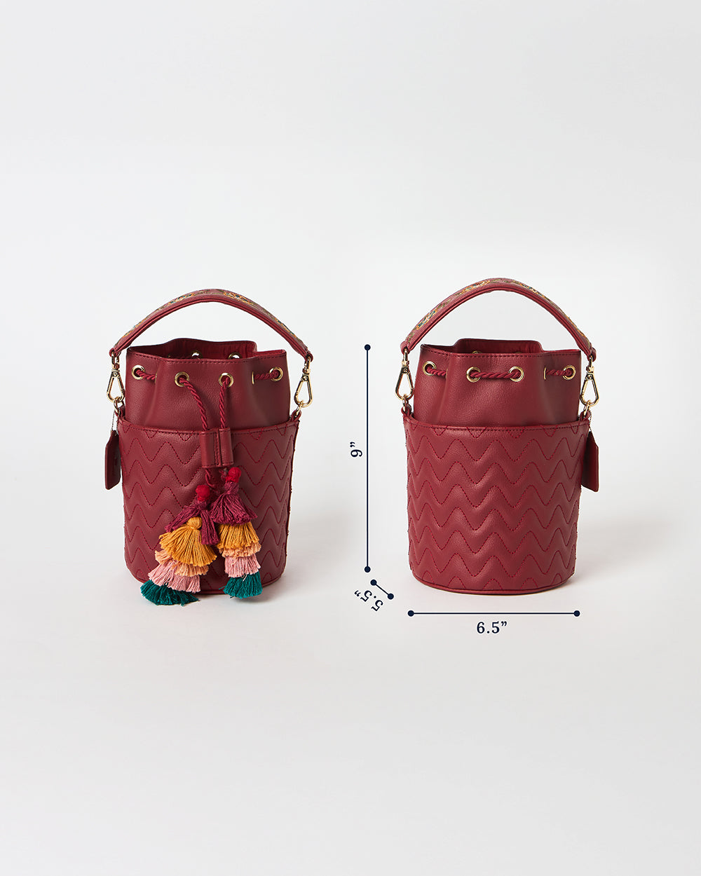 The Bordeaux Bucket Bag | Palace Memoirs