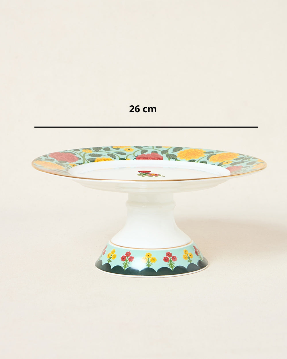 Royal Tusker Cake Stand , 10"dia | Palace Memoirs
