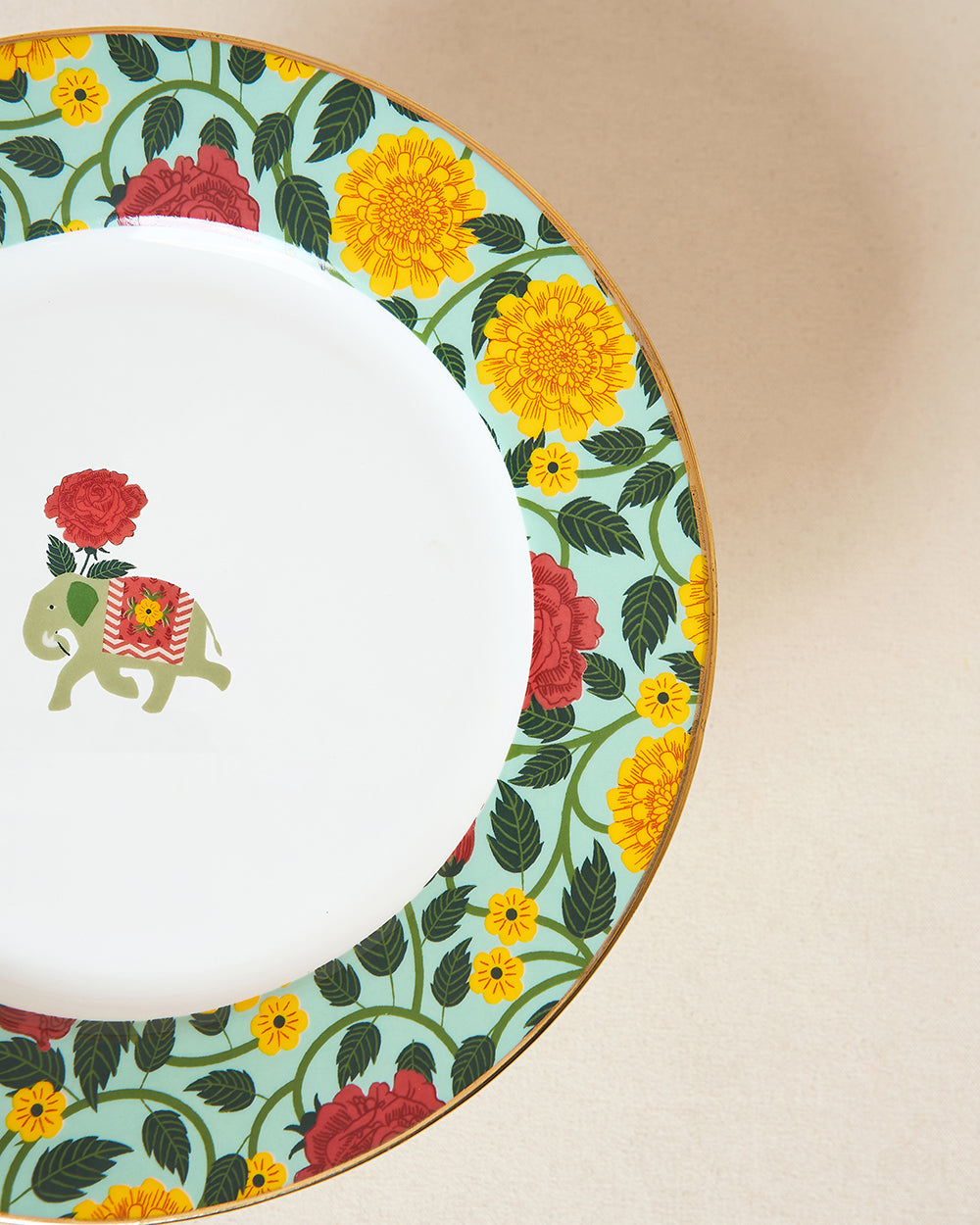 Royal Tusker Cake Stand , 10"dia | Palace Memoirs