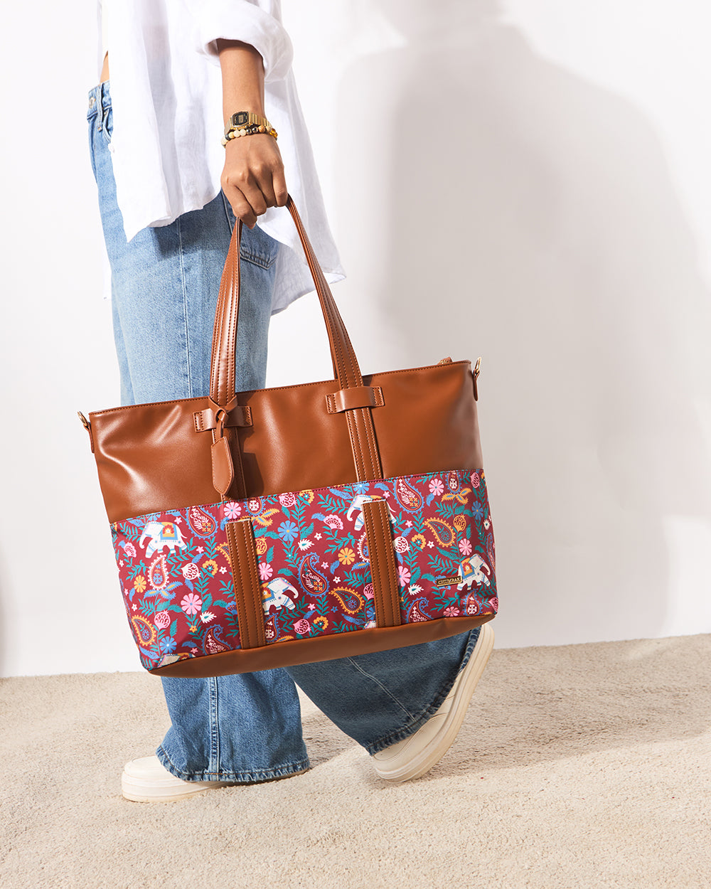 The Kenya Slouchy Tote | Paisley Tusker