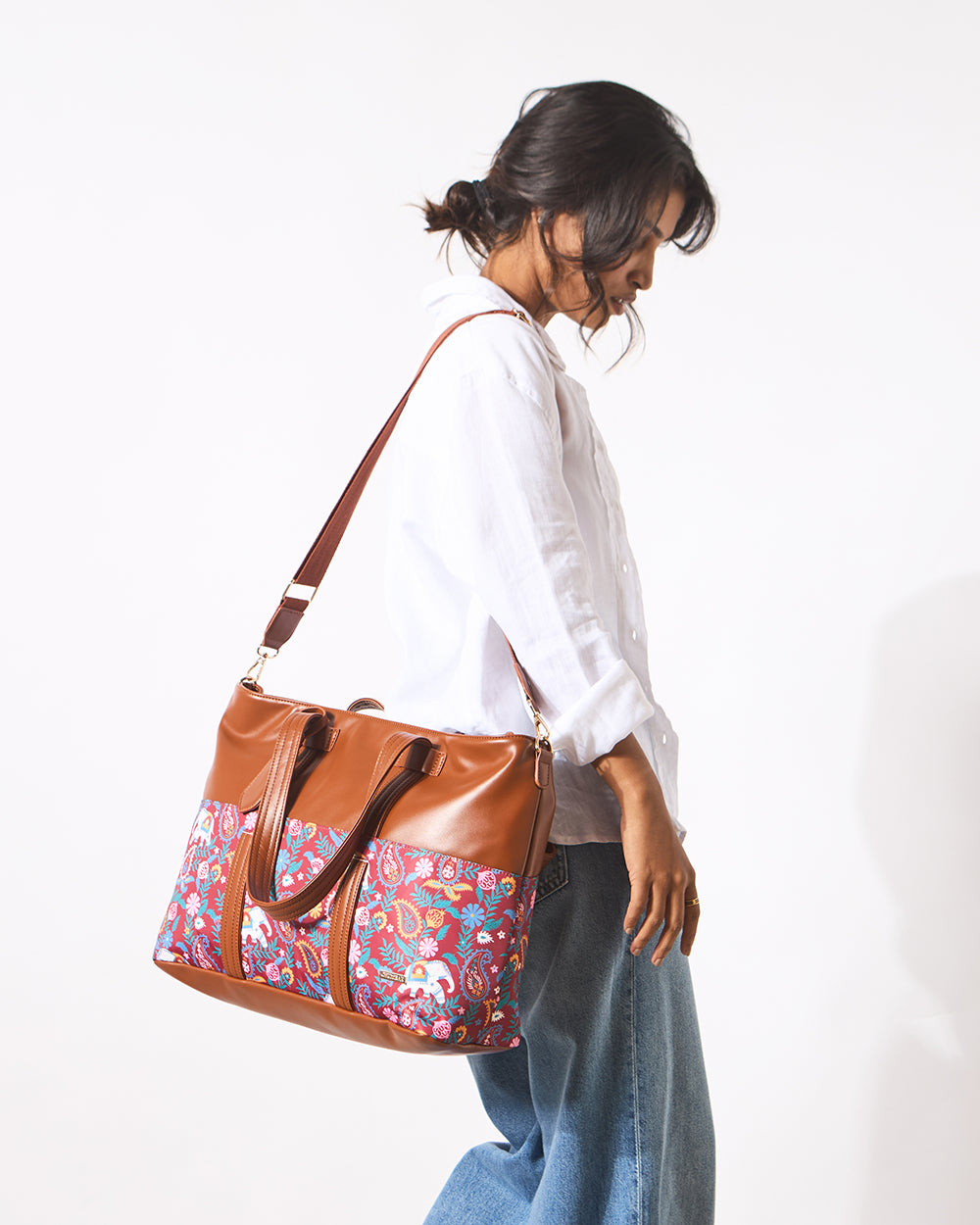 The Kenya Slouchy Tote | Paisley Tusker