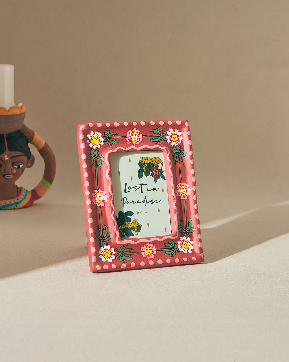 Wild Bloom Paper Mache Photo Frame | Lost in Paradise