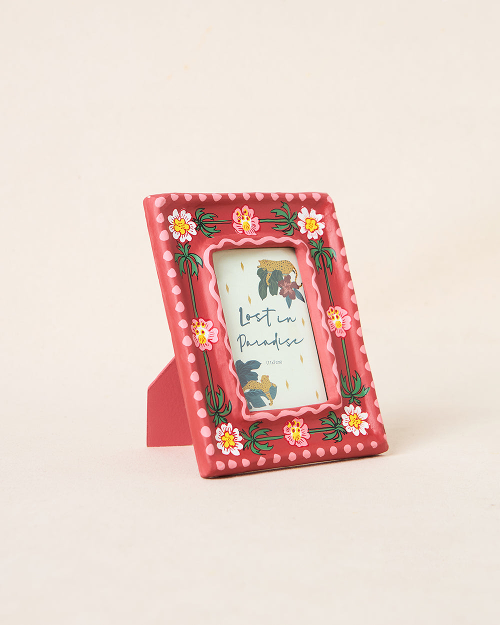 Wild Bloom Paper Mache Photo Frame | Lost in Paradise