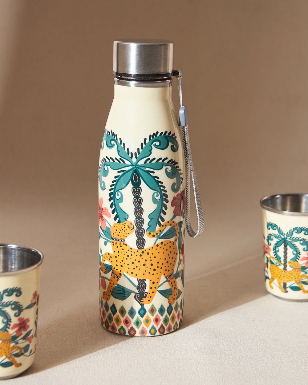 Wild Bloom Steel Bottle, 700ml | Lost in Paradise