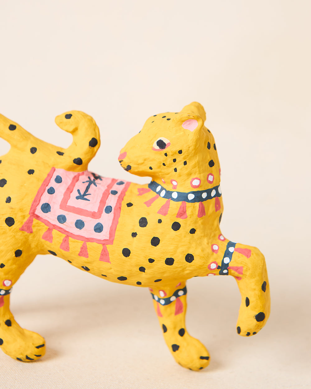 Leopard Paper Mache, Figurine, | Lost in Paradise