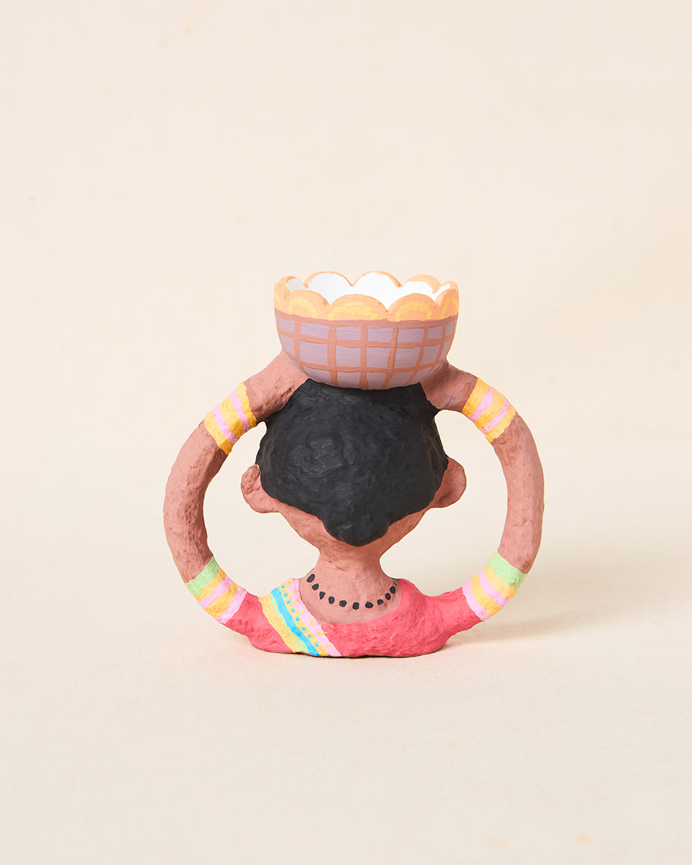 Mala Paper Mache Candle Stand | Lost in Paradise