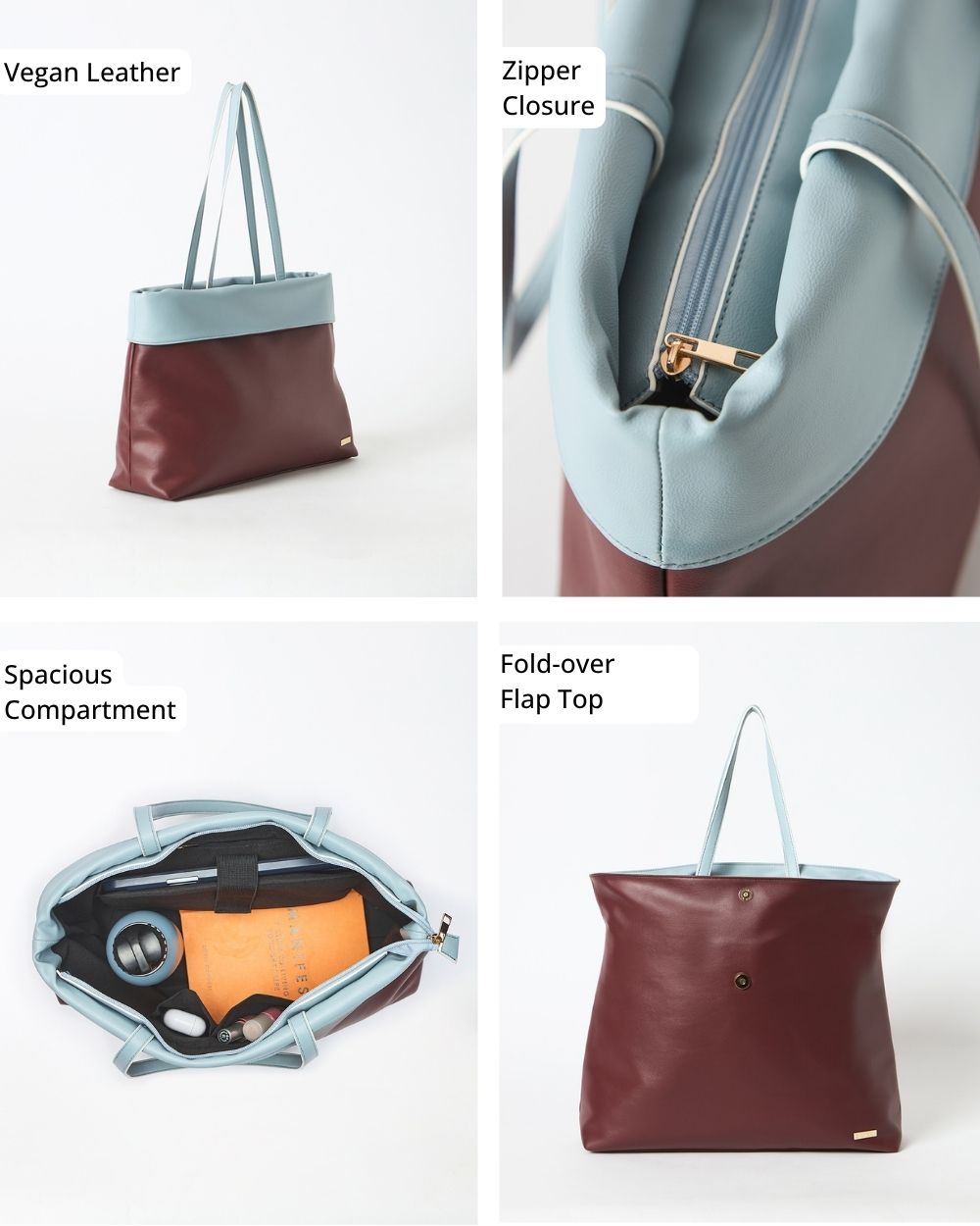 Cross-Country Work-Tote, Maroon