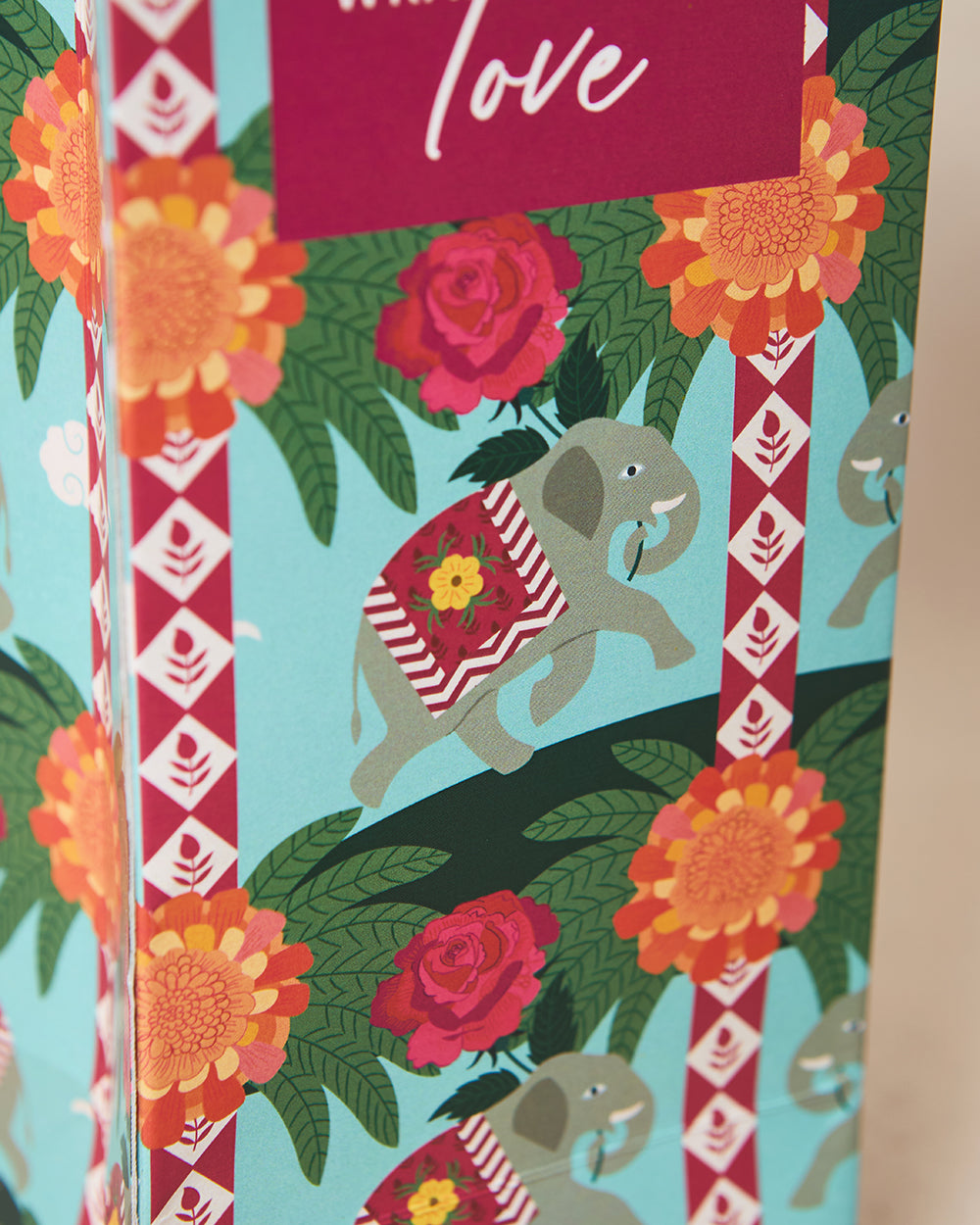 Rani Bagh Bottle Gift Bag With Tag | Palace Memoirs