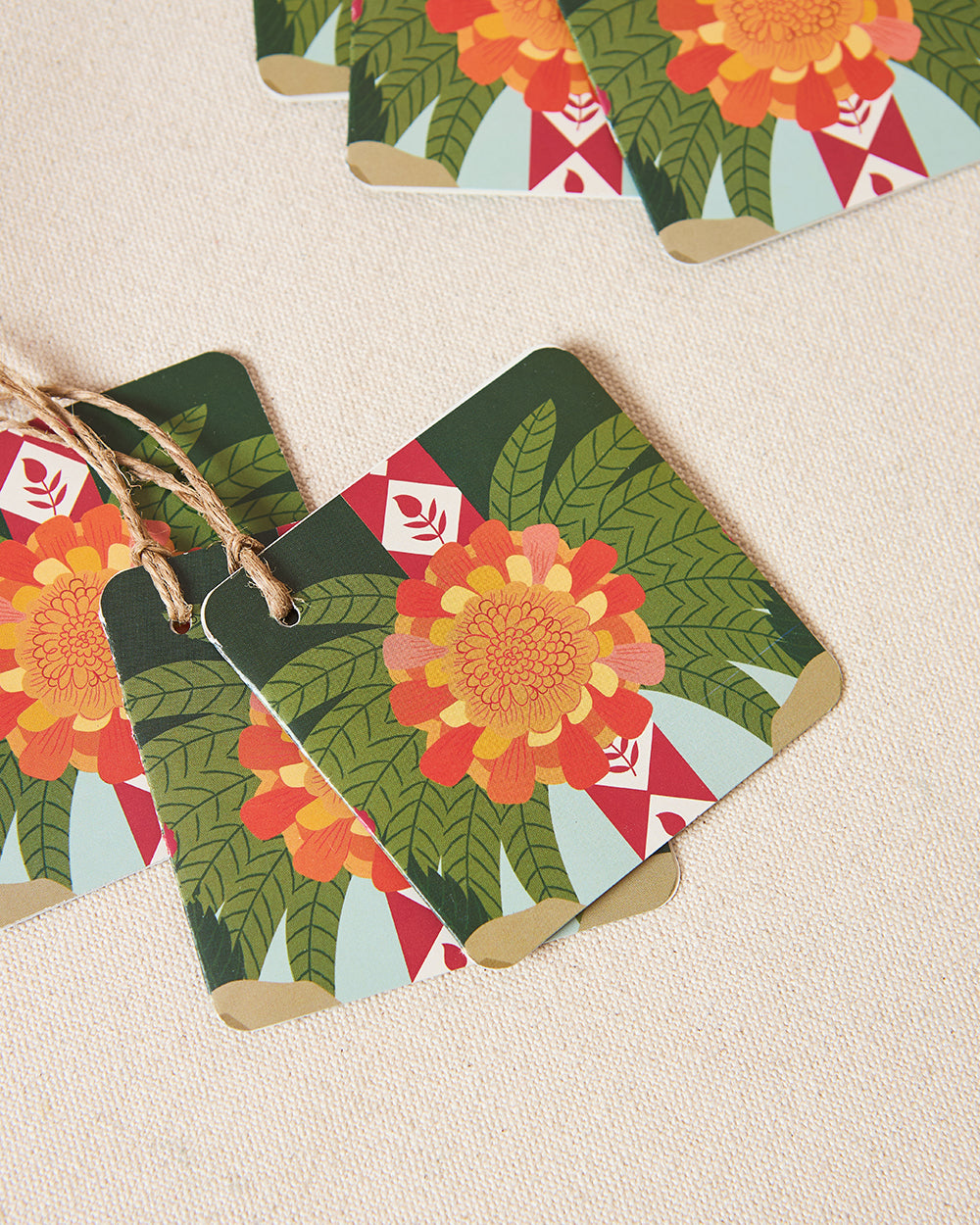 Rani Bagh Gift Tags, Set of 6 | Palace Memoirs