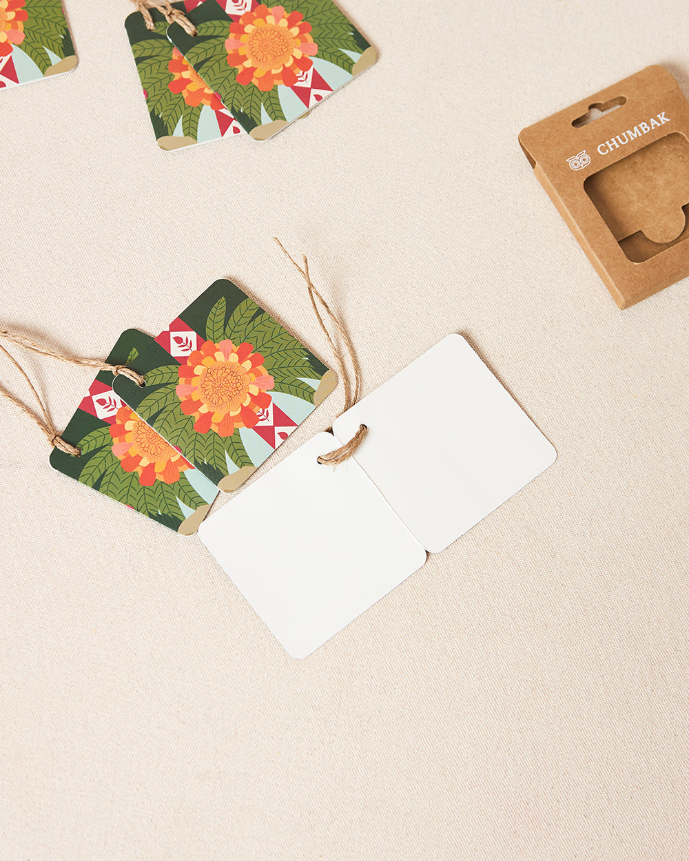 Rani Bagh Gift Tags, Set of 6 | Palace Memoirs