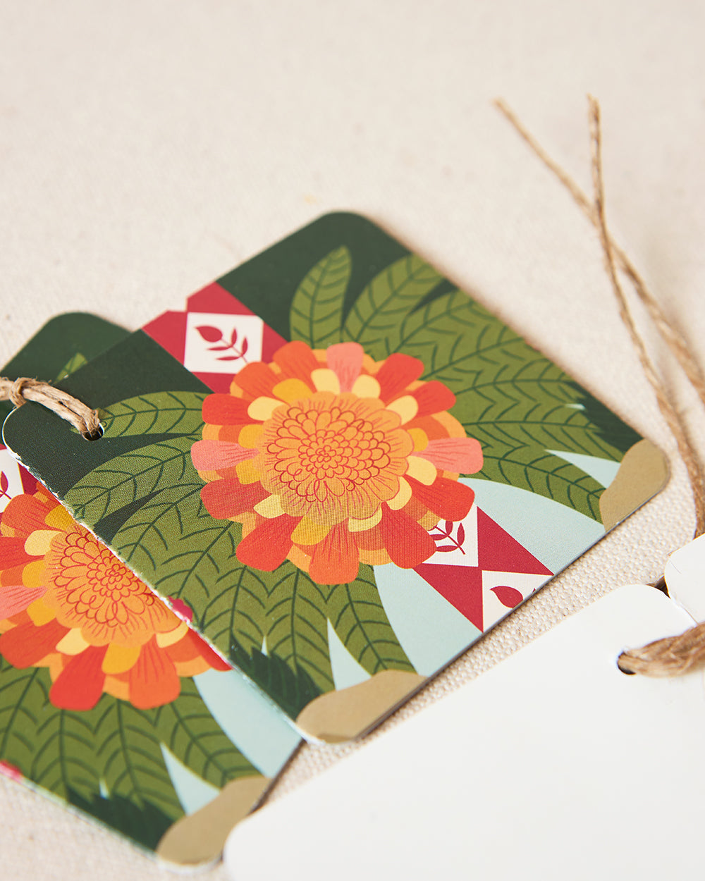 Rani Bagh Gift Tags, Set of 6 | Palace Memoirs