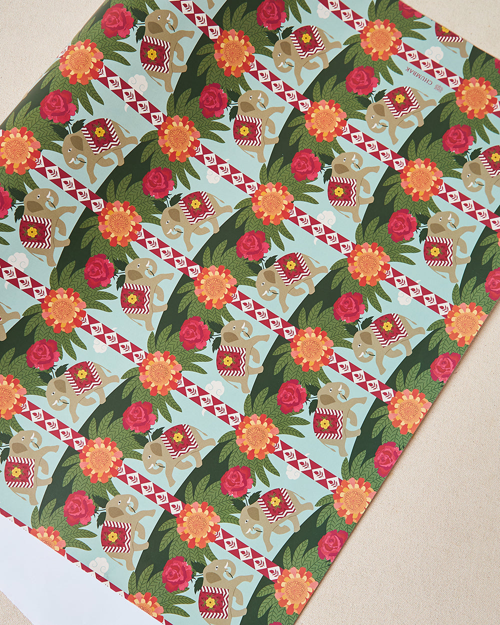 Rani Bagh Wrapping Paper | Palace Memoirs